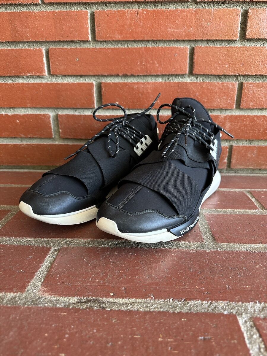 Adidas Y-3 Yohji Yamamoto Qasa High Men Sneaker Black White Adidas Y-3 Yohji Yamamoto Qasa High Men Sneaker Black White