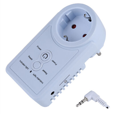 Smart GSM Power Outlet Plug Socket With Temperature Sensor SMS Command Contro MG