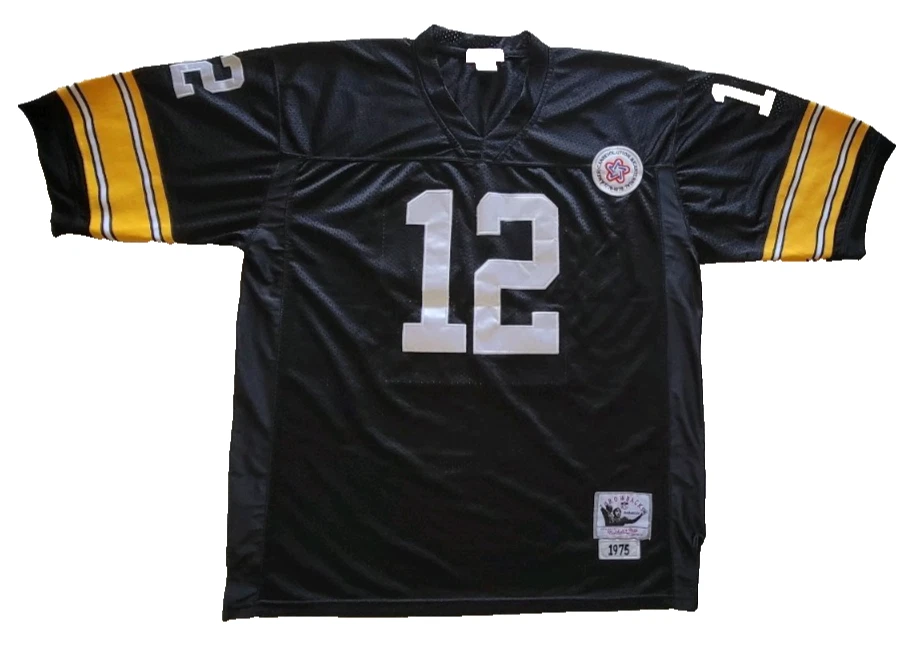 Pittsburgh Steelers #12 Bradshaw 1975 Mitchell & Ness talla 54 (XXL) Foto 2 de 4
