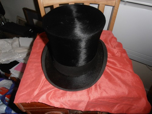 Black Silk Top Hat size 