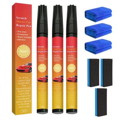 `All Cars Magic Pen For Car Scratches' Magic Car Scratch Removal Pen 3Pcs}