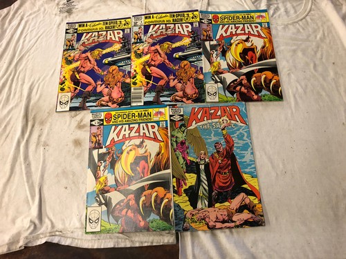 KAZAR and KAZAR SAVAGE 15 Comic Lot 1st Issue !! Low Number Lot NICE BOOKS !!! - 第 6/7 張圖片