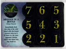 Wizkids Pirates At Oceans Edge CSG Rare #099 Treasure Card MESSAGE IN A BOTTLE
