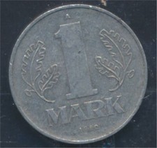 M&uuml;nzen DDR J&auml;gernr: 1514 1980 A sehr sch&ouml;n Aluminium(8720010