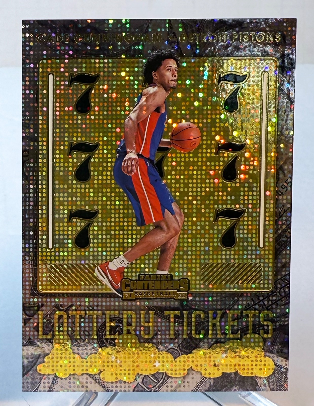 2021 Contenders Cade Cunningham Rookie Lottery Ticket #1