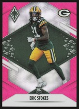 2021 Panini Phoenix #154 Eric Stokes Pink #/199 SN,RC