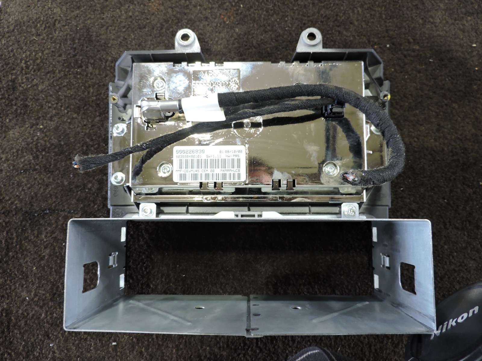 2008-13 MASERATI GRANTURISMO NAVIGATION DISPLAY SCREEN 226830 42K MILES