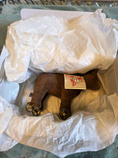 Steiff Replica 1904 Bear on Wheels