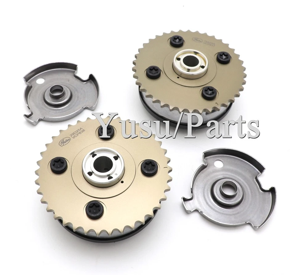 Engranaje del árbol de levas de admisión y escape Gates para BMW N51 N52 N55 11367583207 11367583208 Foto 2 de 3