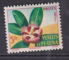 WALLIS & FUTUNA ISLANDS, 1958 Tropical Flora, 5f., lhm.