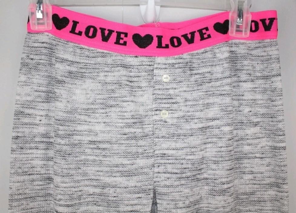 BOBBIE BROOKS Women's Gray 2 PC Pajama Set Sleepwear Sz S Long Sleeves Long Pant thumbnail 7