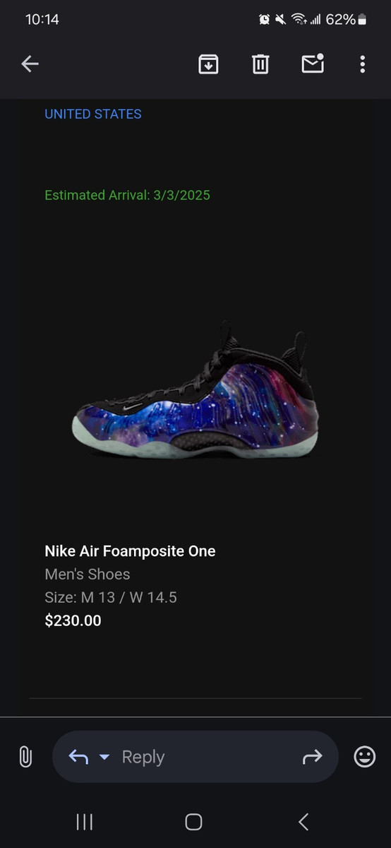 Nike Air Foamposite One Galaxy | eBay Nike Air Foamposite One Galaxy | eBay