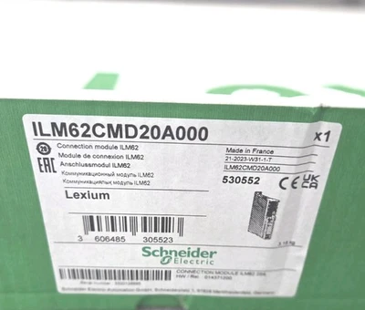 Schneider Electric ILM62CMD20A000 connection module to LXM62PD84A11000 — PLC Systems & Hardware