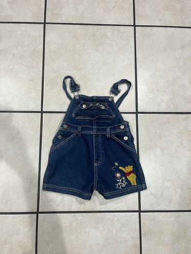 Vintage Disney Winnie The Pooh Kids Overalls Size 5