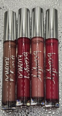 Victoria s Secret Beauty Rush Color Shine Gloss Lot 4 Sealed Peek-A-Boo Love It 