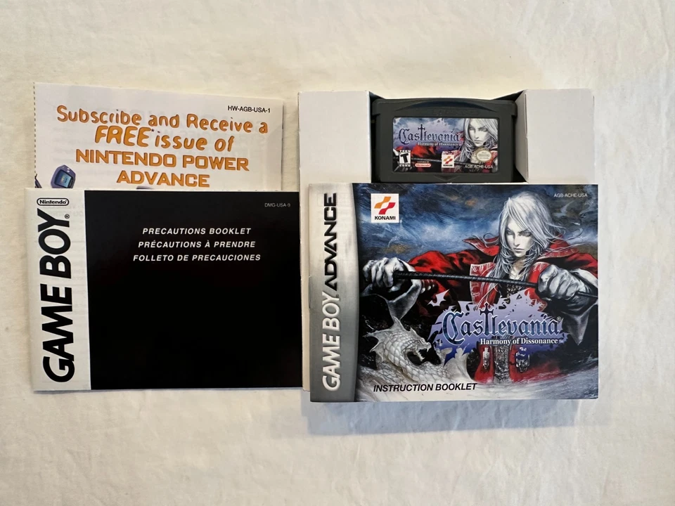 Castlevania: Harmony of Dissonance (GBA) - CIB - Spectacular Condition, Tested - Image 3 of 4