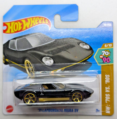 HOT WHEELS 2025 - ´71 Lamborghini Miura SV - ´70s vs. ´90s 6/10 - 78/250 HYX73