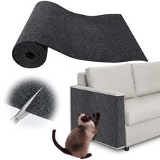 Cat Scratch Pad - 100" x 15.8" Trimmable Self-Adhesive Cat Scratch Furniture ...