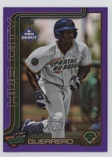 2025 Topps Pro Debut Purple Foil /299 Pablo Guerrero #PD-172 1n9c