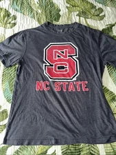 Mens North Carolina State T SHIRT NCSU FOOTBALL NC