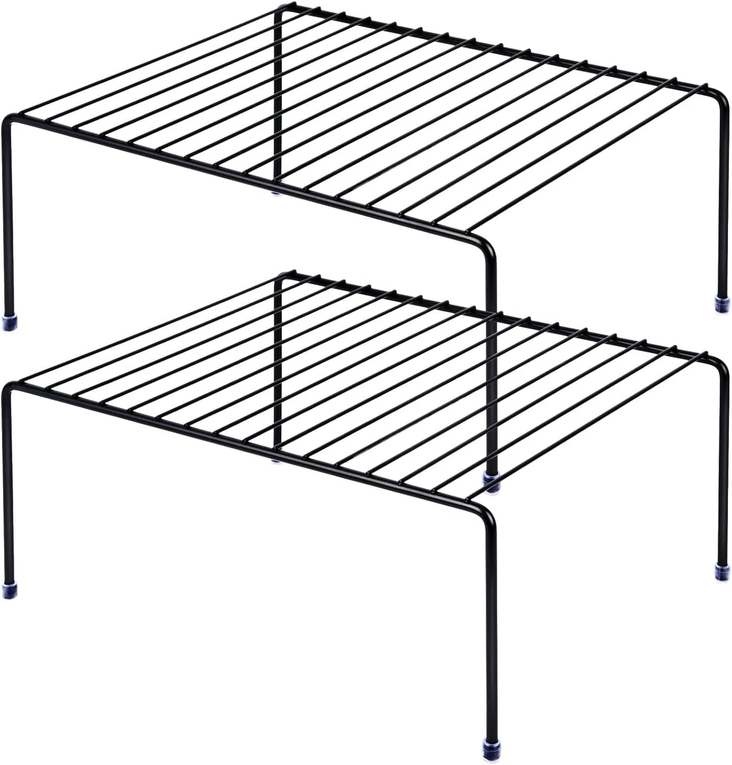 MEDIUM (13.1 x 10.2 INCH) CABINET STORAGE SHELF RACK, Cabinet and Fridge Shel...