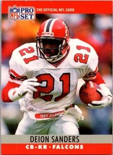 1990 Pro Set - Deion Sanders #36