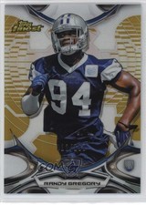 2015 Topps Finest Gold Refractor /150 Randy Gregory #126 ii1