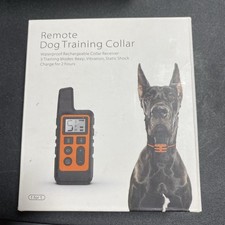 HKZOOI Dog Training Collar Waterproof 1640 Ft. Range 3 Training Modes HKZOOI