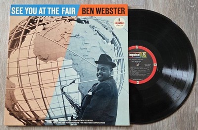 BEN WEBSTER See You At The Fair Vinyl LP Gatefold Impulse Records Stereo A-65