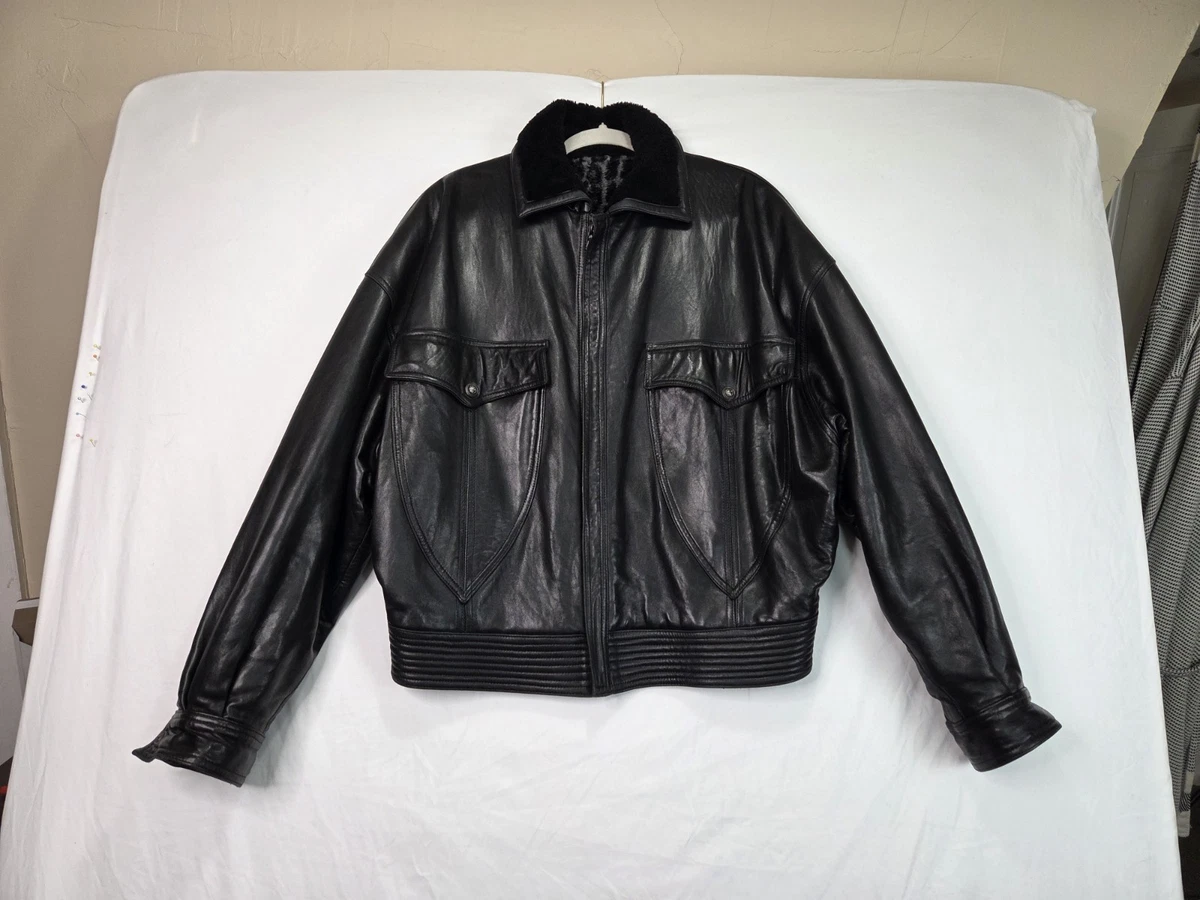 Versace Leather Outer Shell Jackets for Men for Sale | Shop New