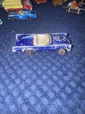 1968 Hot Wheels Redline Classic 57 Tbird Blue 1968 Hot Wheels Redline Classic 57 Tbird Blue