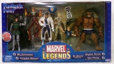 Vintage 2004 ToyBiz Marvel Legends Fantastic Four 6  Figure Box Gift Set New