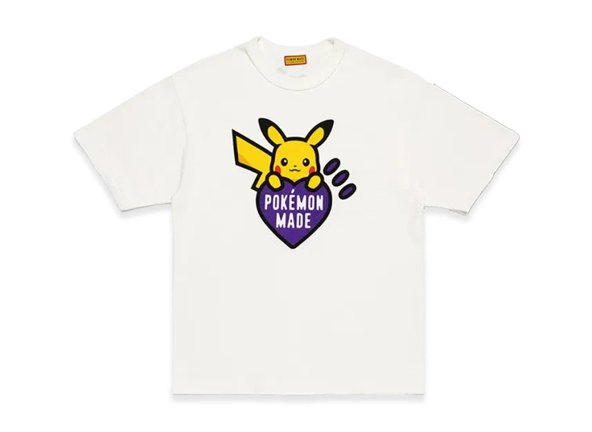 HUMAN MADE x Pokemon Made Graphic T-Shirt Pikachu Japan Limited 
