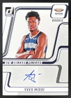 2024-25 Panini Donruss Next Day Autographs #NDA-YMN Yves Missi RC Auto