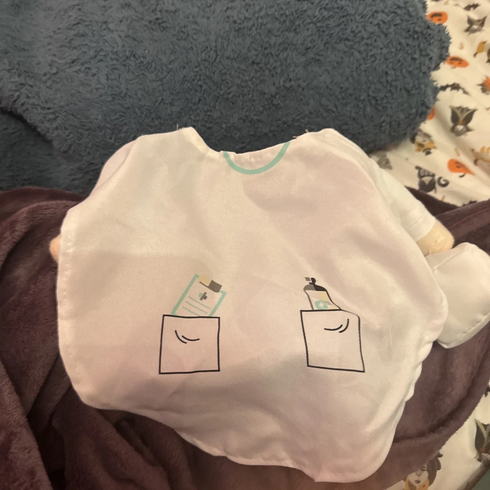 Doctor Costume for Cats & Dogs Halloween Costumes Blue And White - Image 2 of 2