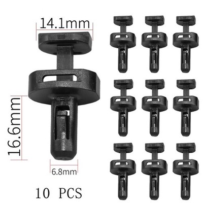 10 Pcs Car Rear Wheel Arch Fender Liner Fastener Clips For Toyota Camry###