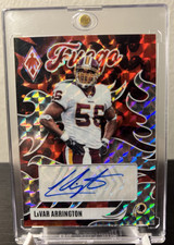 Panini Phoenix 2025 Fuego Signatures LaVar Arrington #FUS-65 Pyramids /99 Auto