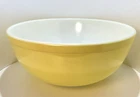 New ListingVtg Pyrex 404 Yellow Primary Color 4 QT Large Mixing Bowl USA Nesting