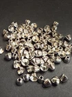 Brass Tapered Cone Heads for Fly Tying Nickel  1/4" 6.4mm  Qty 50