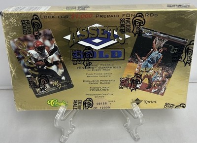 NEW 1995 Classic Assets Gold Factory Sealed Box Limited Edition Extremely Rare