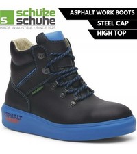 SCHUTZE 6432 Asphalt Paving boot Steel Toe Blue Bottom Boot Size 43 US 10