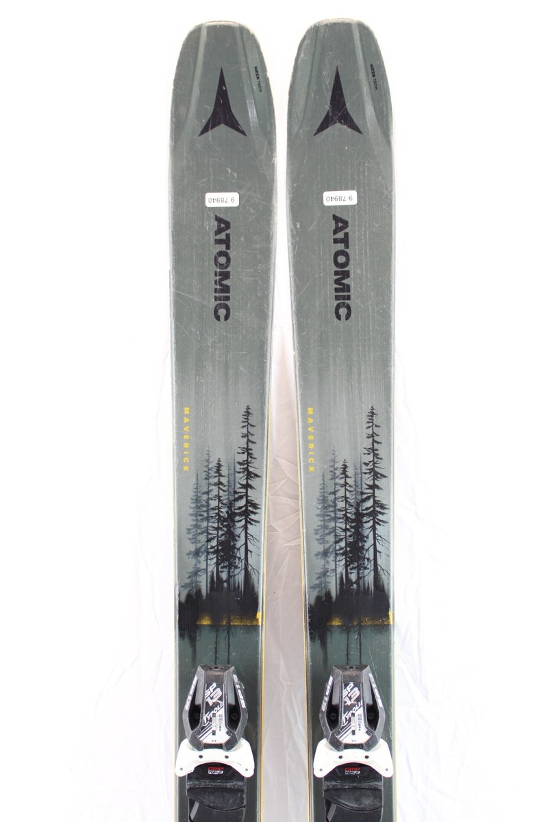 22-23 Atomic Maverick 100 Ti Used Mens Ski w/Binding 172cm #978940