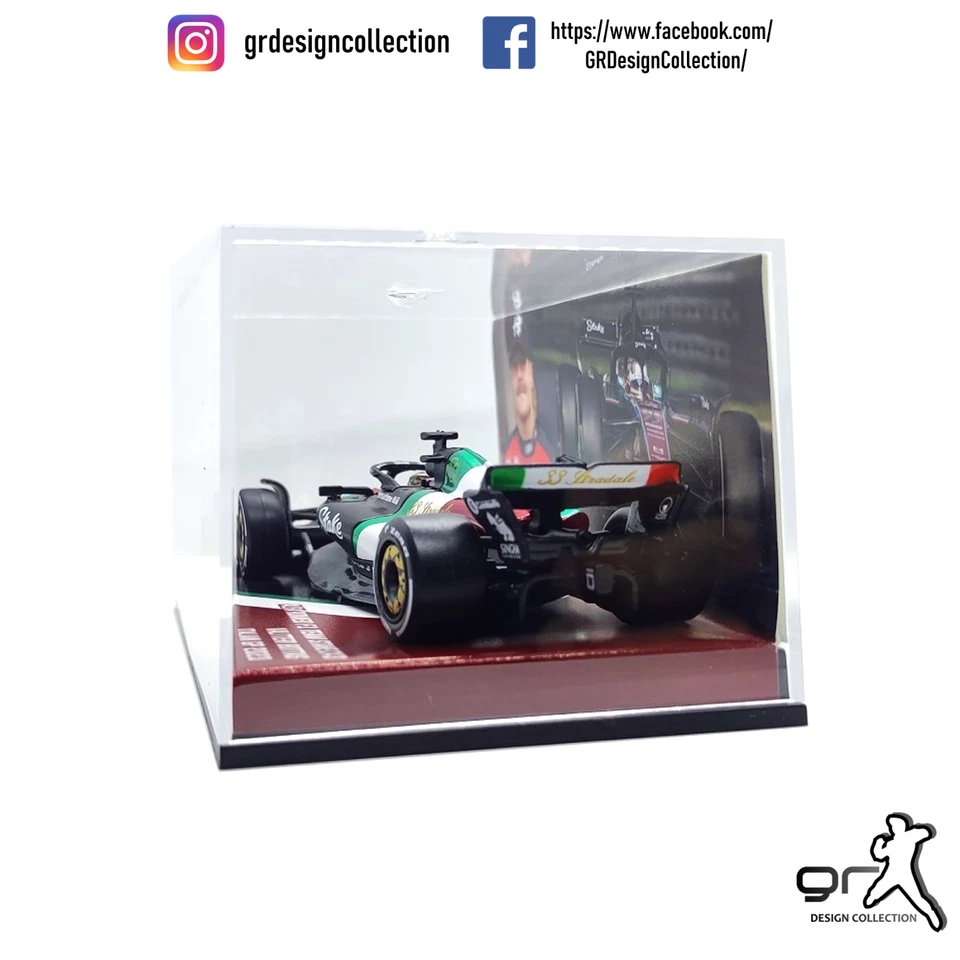 Valtteri Bottas - Alfa Romeo C43 - F1 Italian GP 2023 / Burago / 1:43 - Immagine 3 di 4