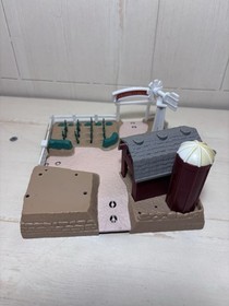 Lot Of Vintage Micro machines Playsets, Incomplete With Wear