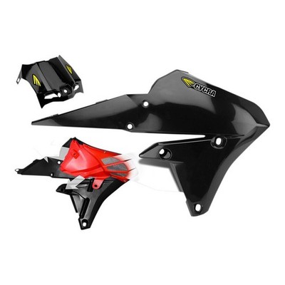 Cycra Powerflow Tankspoiler SHROUDS YZF/WRF250 BK