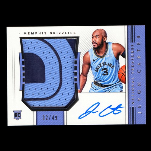 Jevon Carter [Patch Autograph] #134 2018 Panini National Treasures card