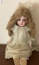 Vintage Armand Marseille Bisque Head  Lower Arms  Kid Leather Body  20" Doll