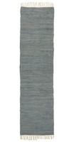 Ib Laursen - Teppich LäUfer Wohnraum 60X250Cm Baumwolle Blau 65031-26