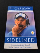 Uncorrected Proof - Sidelined by Chuck Pagano 2014 PB ARC 