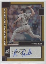 2022 Panini Donruss Signature Series Gold 8/25 Reiss Knehr #SS-RK Auto 0i8b